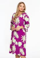 Yoek Jurk a-lijn ARTICHOKE | Roze | Maat 58/60