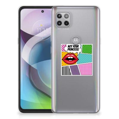 Motorola Moto G 5G | Sillicone Back Cover | Popart Princess Motorola Moto G 5G | Sillicone Back Cover | Popart Princess