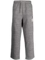 CHOCOOLATE pantalon de jogging à appliqué logo - Gris