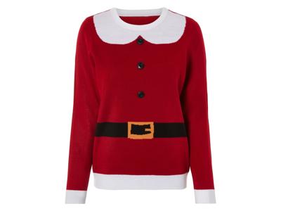 esmara Dames kersttrui (Rood, XS (32/34))
