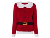 esmara Dames kersttrui (Rood, XS (32/34))