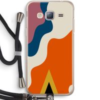 Noor A: Samsung Galaxy J3 (2016) Transparant Hoesje met koord