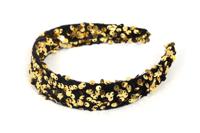 Haarband pailletten hoofdband goud