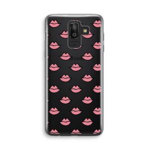 Lipjes: Samsung Galaxy J8 (2018) Transparant Hoesje