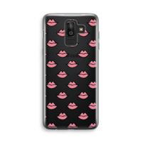 Lipjes: Samsung Galaxy J8 (2018) Transparant Hoesje