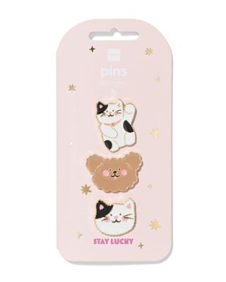 HEMA Pins Katten - 3 Stuks