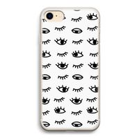 Eye pattern #2: iPhone 7 Transparant Hoesje