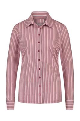 Poppy irr stripe shirt - off white/heather - 06906