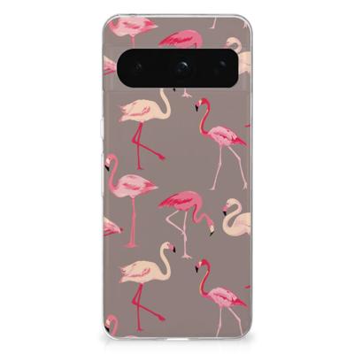 Google Pixel 8 Pro | TPU Hoesje | Flamingo