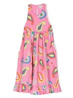 Stella McCartney Kids robe à imprimé cachemire - Rose