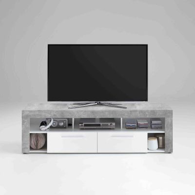 TV-meubel Enrico Beton 180x40x53 cm