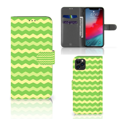 Apple iPhone 11 Pro Max | Telefoon Hoesje | Waves Green