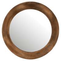 J-Line Spiegel Rond Aluminium Roest 80x80x1 - thumbnail