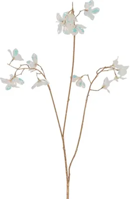 Countryfield kunsttak wilde hortensia 94cm roze, iriserend