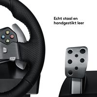 Logitech G G920 Driving Force Zwart USB 2.0 Stuurwiel + pedalen Analoog/digitaal PC, Xbox One, Xbox Series S, Xbox Series X - thumbnail