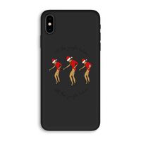 Jingle Ladies: iPhone XS Max Biologisch afbreekbaar hoesje