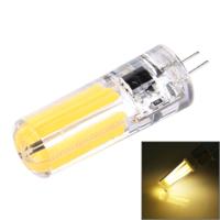 G4 4W silicone dimbaar 8 LED filament gloeilamp voor hallen AC 220-240V (warm wit)