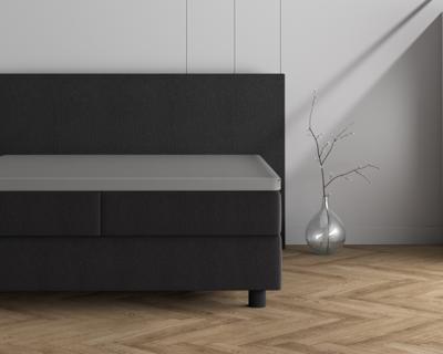 Dreamhouse Dubbel Jersey 220 gr. Topper Hoeslaken Grijs 160/180 x 200/220