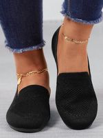 Women's Breathable Mesh Fabric Flat Shoes - thumbnail
