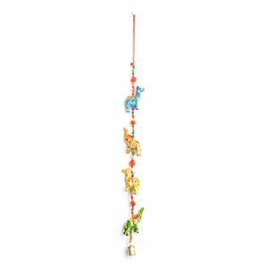 Decoratieve Slinger Stoffen Dieren met Belletjes (80 cm)