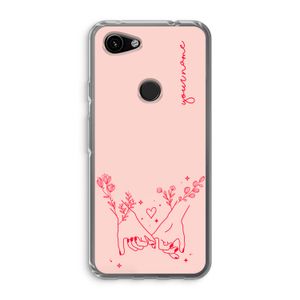 Best Friends: Google Pixel 3a Transparant Hoesje
