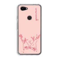 Best Friends: Google Pixel 3a Transparant Hoesje