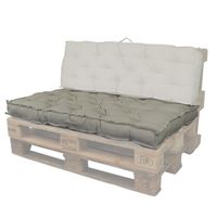 Unique Living Palletkussenset Scandic Pebble Beige - 2 delig