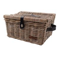 Picknickmand bakkersmand maat L, grey (47 x 36 x 26 cm) Picknickmand bakkersmand maat L, grey (47 x 36 x 26 cm)