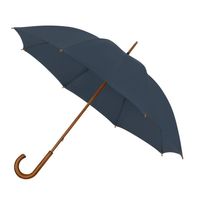 Impliva paraplu ECO 88 x 102 cm bamboe/glasfiber marineblauw - thumbnail