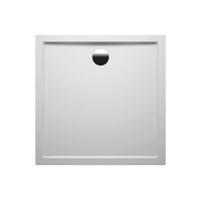 Riho Zurich Douchebak - 90x90x4.5cm - acryl - vierkant - glans wit D001007005