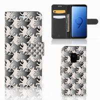 Samsung Galaxy S9 | Telefoonhoesje | Met pasjeshouder | Salamander Grey