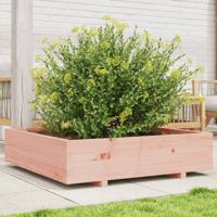 VidaXL Plantenbak 100x100x26,5 cm massief douglashout