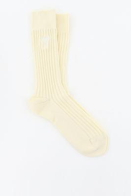 Ami Paris sokken ADC Plain USC023.379 off white/off white