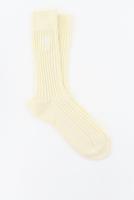 Ami Paris sokken ADC Plain USC023.379 off white/off white Ami Paris sokken ADC Plain USC023.379 off white/off white