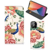 Smartphone hoesje voor iPhone 12 Pro Max Pink Peacock