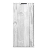 Motorola Edge 30 Pro Book | Wallet Case | White Wood