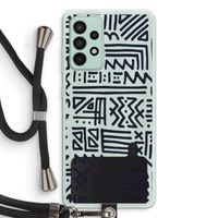 Marrakech print: Samsung Galaxy A52s 5G Transparant Hoesje met koord