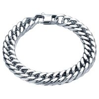 Heren armband Edelstaal Link chain 8mm - thumbnail