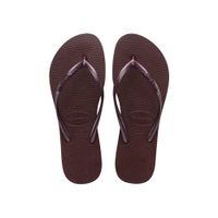 Havaianas Slim teenslippers donkerrood - thumbnail