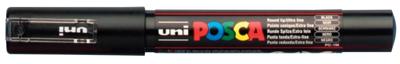 Uni POSCA paintmarker PC-1MC, 0,7 - 1 mm, zwart