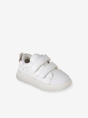 Baby baskets met klittenband wit, bedrukt Baby baskets met klittenband wit, bedrukt