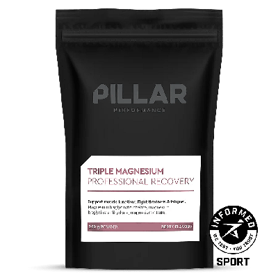 Pillar triple magnesium powder berry pouch 200 gram