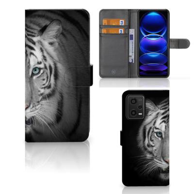 Xiaomi Redmi Note 12 5G | Poco X5 | Telefoonhoesje | Met pasjeshouder | Tijger