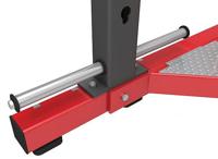 Hammer Strength Bottom sliding band pegs