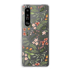 Sweet little flowers: Sony Xperia 1 III Transparant Hoesje