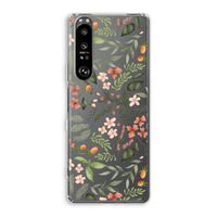 Sweet little flowers: Sony Xperia 1 III Transparant Hoesje
