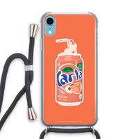 S(peach)less: iPhone XR Transparant Hoesje met koord S(peach)less: iPhone XR Transparant Hoesje met koord