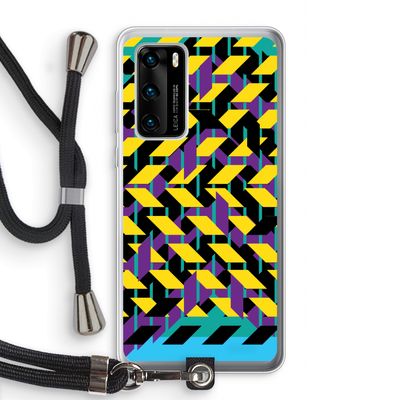 Skew Bee 3: Huawei P40 Transparant Hoesje met koord