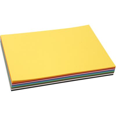 Creativ Company Gekleurd karton a4, 12 x 10 vellen
