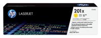 HP toner 201X, 2 300 pagina's, OEM CF402X, geel